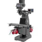 Jet JTM-4VS Mill With 3-Axis ACU-RITE 203 DRO (Knee) With X, Y and Z-Axis Powerfeeds and Power Draw Bar 690430