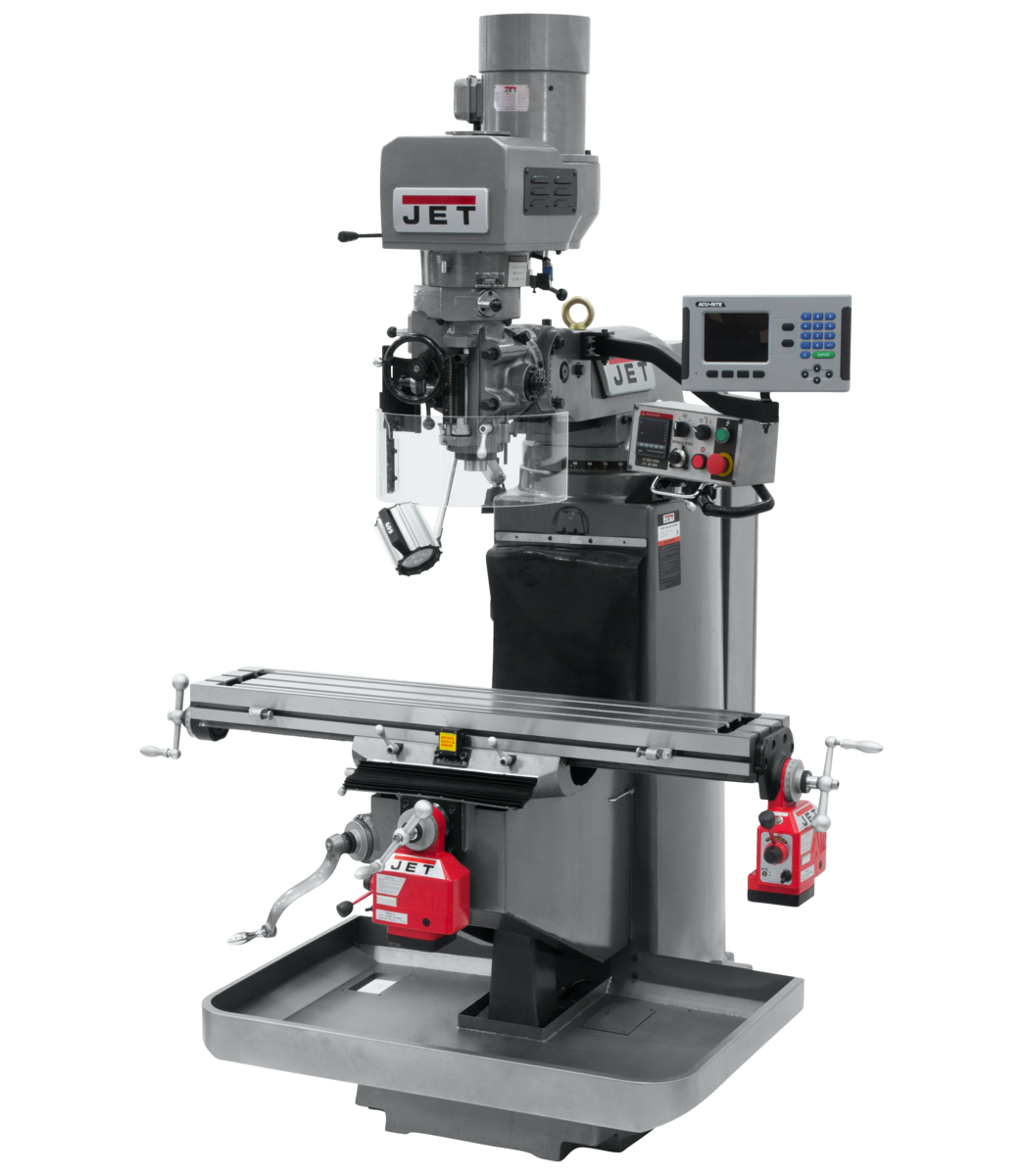 690522_main.png Jet JTM-949EVS Mill With Acu-Rite 203 DRO With X and Y-Axis Powerfeeds 690522 - Image 1