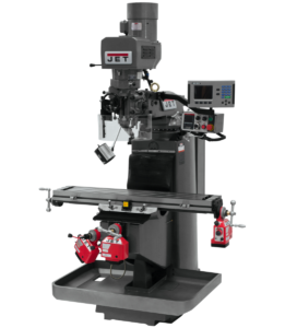 Jet JTM-949EVS Mill With Acu-Rite 203 DRO With X, Y and Z-Axis Powerfeeds 690524