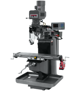 Jet JTM-949EVS Mill With 3-Axis Acu-Rite 203 DRO (Quill) With X-Axis Powerfeed 690530