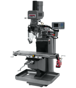 Jet JTM-949EVS Mill With 3-Axis Acu-Rite 203 DRO (Quill) With X-Axis Powerfeed and Air Powered Draw Bar 690531