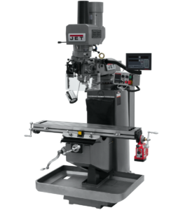 Jet JTM-949EVS with Newall DP700 DRO, X Powerfeed & Air Power Drawbar 690536