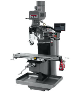 Jet JTM-949EVS Mill With 3-Axis Newall DP700 DRO (Knee) With X-Axis Powerfeed 690540