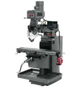 Jet JTM-1050EVS2/230 Mill With 3-Axis Newall DP700 DRO (Quill) With X-Axis Powerfeed 690644