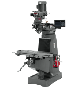 Jet JTM-2 Mill With 3-Axis Newall DP700 DRO(Quill) With X-Axis Powerfeed 691198