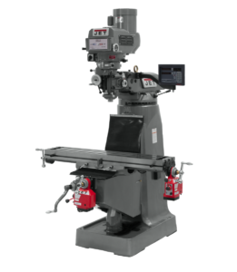 Jet JTM-4VS Mill With 3-Axis Newall DP700 DRO (Quill) With X and Y-Axis Powerfeeds 691203 - Image 2