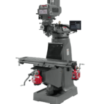 Jet JTM-4VS Mill With 3-Axis Newall DP700 DRO (Quill) With X and Y-Axis Powerfeeds 691203