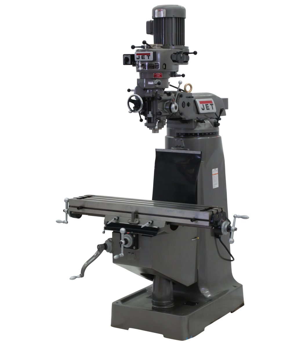 692195_main.png Jet JTM-2 Mill With Newall DP500 DRO With X & Y-Axis Powerfeeds 692195 - Image 1