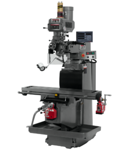 Jet JTM-1254RVS with NEWALL DP700 3X (Q) DRO, X & Y Powerfeeds & Air Power Drawbar 698141 - Image 3