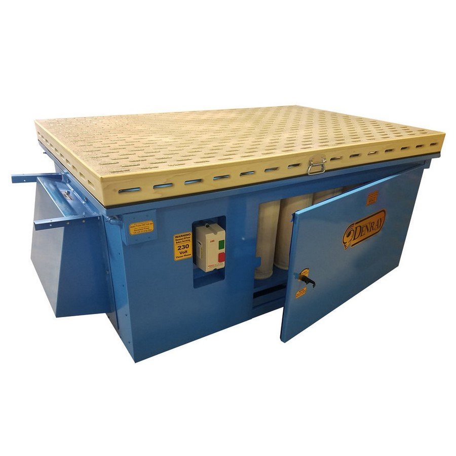 7200-front-left-view-april-2017_orig Denray 7200 Series Down Draft Sanding Table 48" x 72" 220V Three-Phase - Image 1