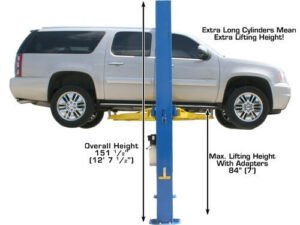 Atlas® OH-10X Ex-Tall/Ex-Wide 2 Post Lift 10,000 lbs - Image 7