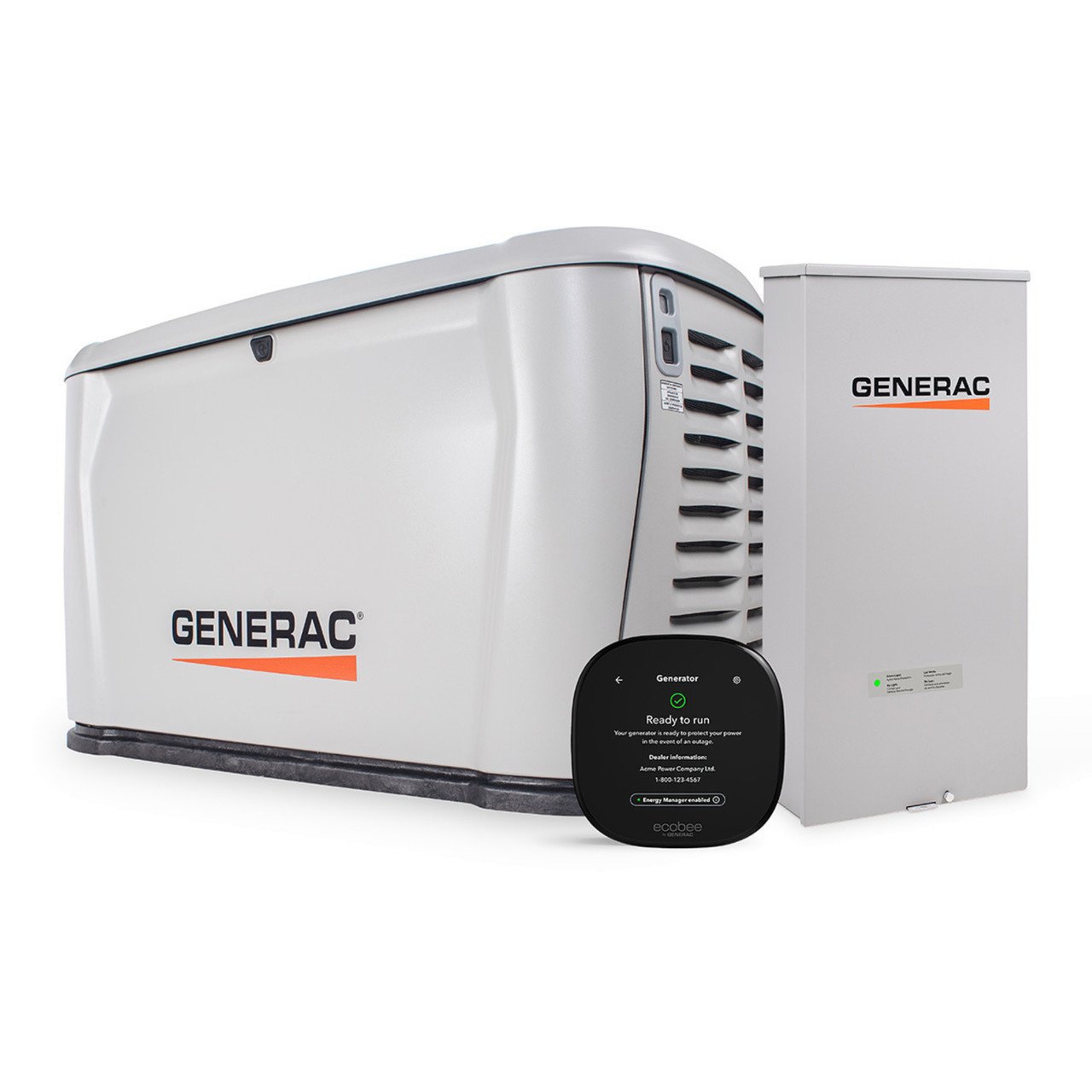 Generac 7329 28kW Generator with 200A SE Transfer Switch & ecobee Generac 7329 28kW Generator with 200A SE Transfer Switch & ecobee