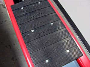 Launch Tech USA TLT210-XT 10,000 lb Clear Floor Asymmetric ALI 2 Post Lift - Image 6