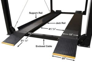 Atlas® ST-7000 Super Tall 4 Post Lift 7,000 lbs - Image 7