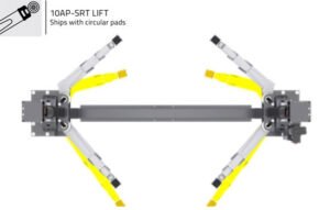 BendPak 10AP-SRT Low-Ceiling Mid-Rise 2 Post Car Lift 10,000 lb. - New - Image 4