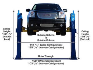 Atlas® BP12000X HD Floor Base-Plate 2 Post Lift 12,000 lbs - Image 4
