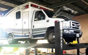 BendPak HDS-14 Standard Length 4 Post Car Lift 14,000 lb. - New Gray - Image 6