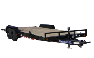 LT611 Load Trail 7X20 Car Hauler 10K W/ Slide Ramps