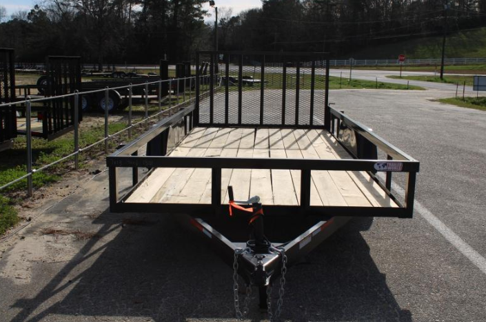 7x20-drop-gate CA134 Cailber 7x20 Utility Trailer HD W/ Gate - Image 1