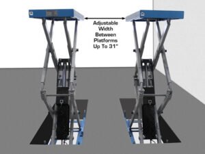 Atlas® FM9SL Flush-Mount In-Ground Scissor Lift 9,000 lbs - Image 7