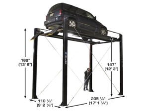 Atlas® ST-7000 Super Tall 4 Post Lift 7,000 lbs - Image 4