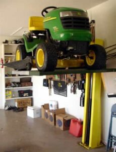 Auto Lift SC-2K 2,000 lb. Single Column Turf Lift - New Black - Image 5