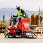8 Foot Ride-On Concrete Power Trowel with 35HP Vanguard Engine - Image 2