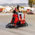 8 Foot Ride-On Concrete Power Trowel with 35HP Vanguard Engine - Image 3
