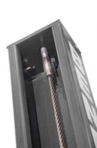 BendPak HD-9XW Extra Tall Four Post Car Storage Parking Lift 9,000 lb. - New Gray - Image 4