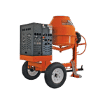 9 Cu Ft Cement Mixer | Brave | Steel Drum | Honda Gas | Towable - Image 4