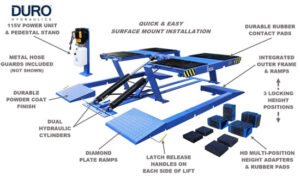 iDeal Lift LR-10K-TLPAD Commercial Low-Rise Pad Lift 10,000 lbs. - Image 5