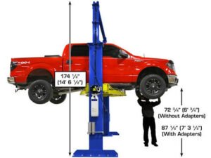 Atlas® Platinum PVL15 ALI Certified 2 Post Lift 15,000 lbs w/Ext Kit - Image 5