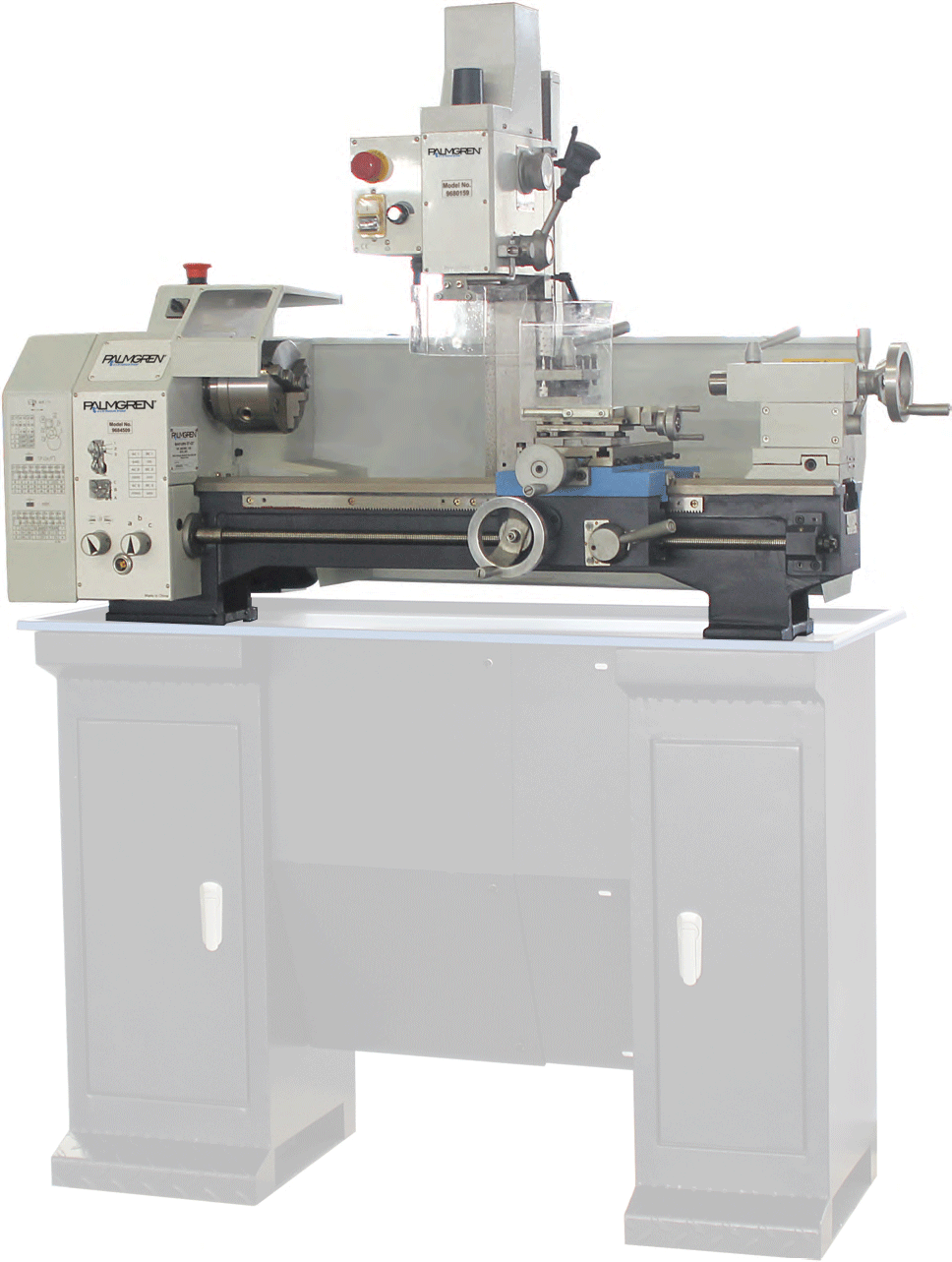 9680213 Palmgren 9” x 20” Combination Bench Lathe and Mill 9680213 - Image 1