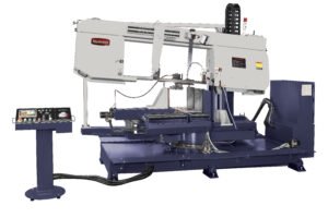 Palmgren 5HP 230V Three Phase 18” Semi-Automatic Dual Miter Horizontal Band Saw 9684484 - Image 2