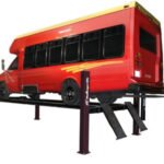 Challenger AR44018AR Medium-Duty 4-Post Alignment Lift Package 18,000 lb - New Black Color