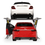BendPak Autostacker™ A6W Ex-Wide Scissors Parking Lift Platform 6,000 lb w/Power Unit Console - Image 2