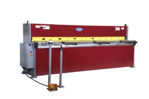 GMC Machinery 10’ x 14 Gauge 220V Three Phase Hydraulic Shear with Manual Back Gauge HS-1014MD