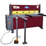 GMC Machinery 4' x 12 Gauge 440V Three Phase Electric Power Shear with Manual Back Gauge EPS-0412M