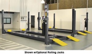 BendPak HDS-14LSX Extended Four Post Car Alignment Lift 14,000 lb. - New Gray - Image 4