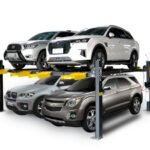 AMGO® Hydraulics 409-DPX Double Parking 4 Post Lift w/Ex-Length & Height