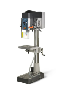 Clausing Erlo Belt-Drive 230V Three Phase 27.5” EVS Mechanical Clutch Quill Feed Tapping Floor Drill Press AZ40 - Image 2