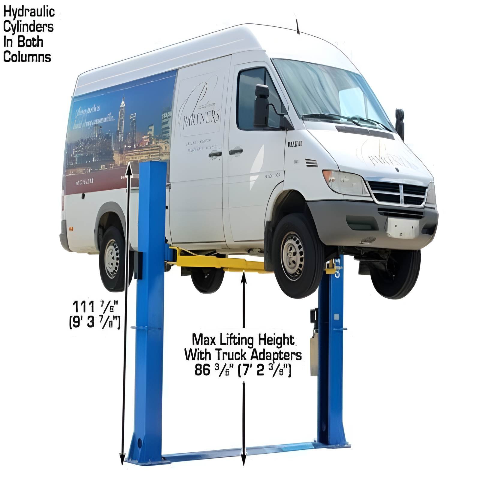 Atlas® BP-10000 Floor Baseplate 2 Post Car Lift 10,000 lbs - Image 14