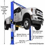 Atlas® Platinum PVL10 ALI Certified Adj Height 2 Post Lift 10,000 lbs w/Ext Kit - Image 14