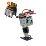 BravePro Tamping Rammer | 4496 Lb. Force | 11.2 in. x 13.4 in. | Honda GXR120