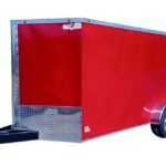 CY223 Cynergy 7x16 Enclosed Trailer TA Brandy Wine