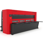 Quantum Machinery Nargesa 10ft 220V Three Phase Hydraulic Vertical Cut Shear with CNC Control C3006 - Image 4