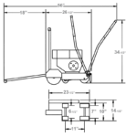 CC1000 Small Joint Cutting Saw – Gas & Electric – 8″ Blade Capacity - Image 2