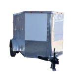 CY200 Cynergy 5x8 Enclosed Trailer SA White