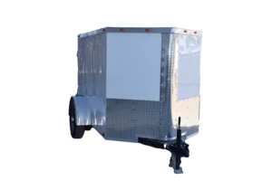 CY200 Cynergy 5x8 Enclosed Trailer SA White