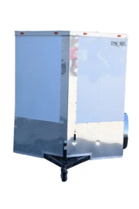 CY203 Cynergy 6x12 Enclosed Trailer SA White - Image 3